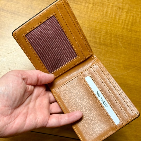 Herschel Supply Company Black and Brown RFID Wallet - Picture 6 of 9